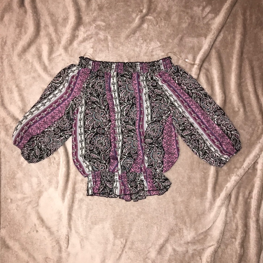 Off the shoulder top
